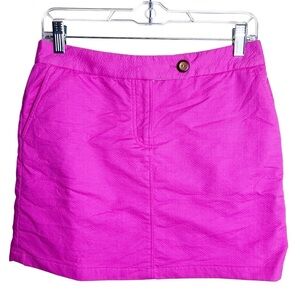 Vanessa Virginia x Anthropologie Pink Mini Skirt Size 2